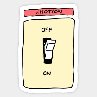 OFF-ON Emotion Sticker